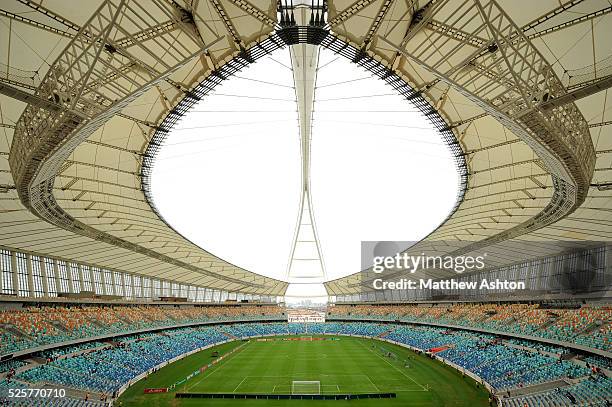 The Moses Mabhida Stadium in Durban, South Africa - one of the host city venues of the FIFA 2010 South Africa World Cup.