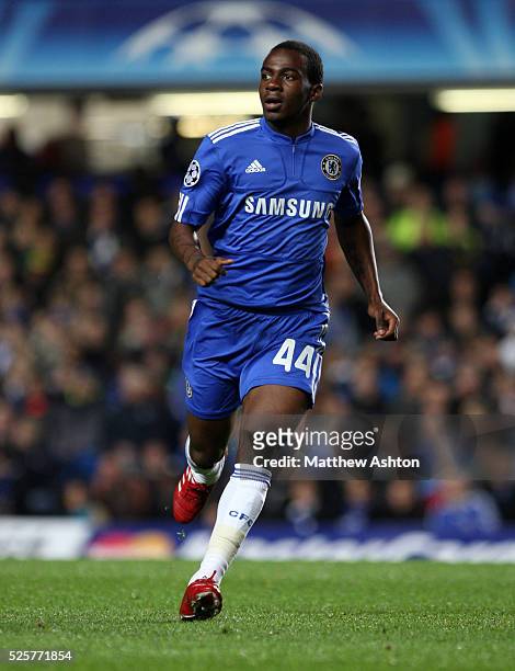 Gael Kakuta of Chelsea on his full debut