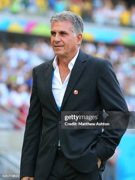 Carlos Queiroz manager / head coach of Iran