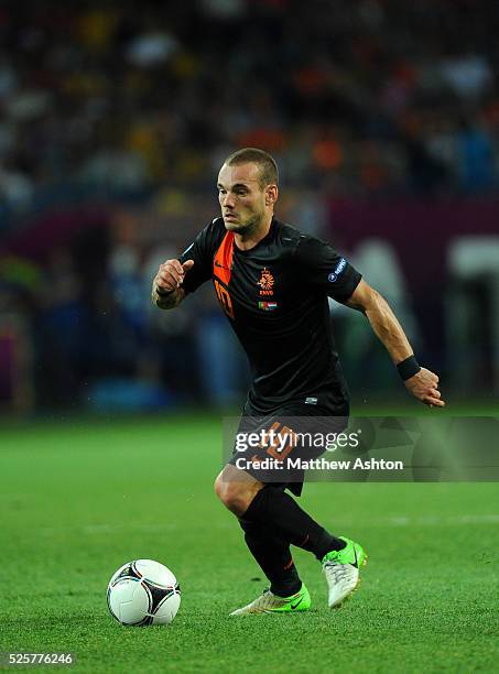 Wesley Sneijder of the Netherlands