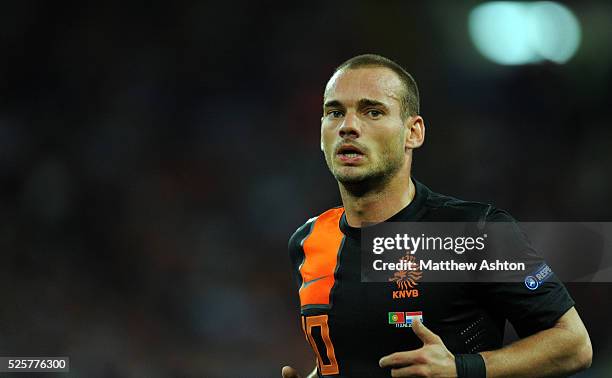 Wesley Sneijder of the Netherlands