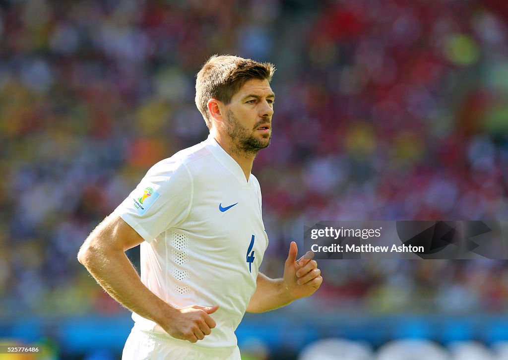 SOCCER : FIFA World Cup 2014 - Group D - Costa Rica v England