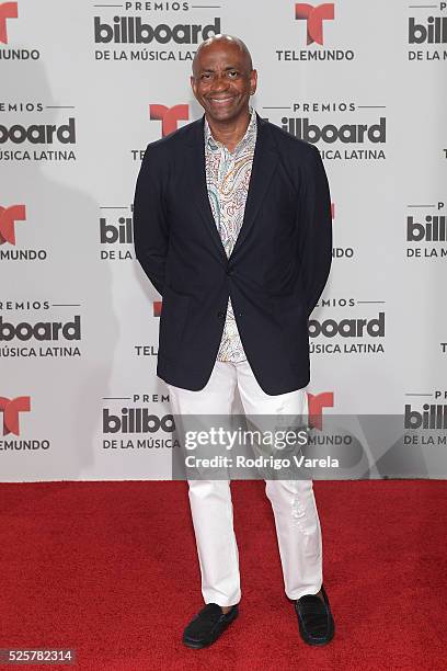 Sergio George attends the Billboard Latin Music Awards at Bank United Center on April 28, 2016 in Miami, Florida.