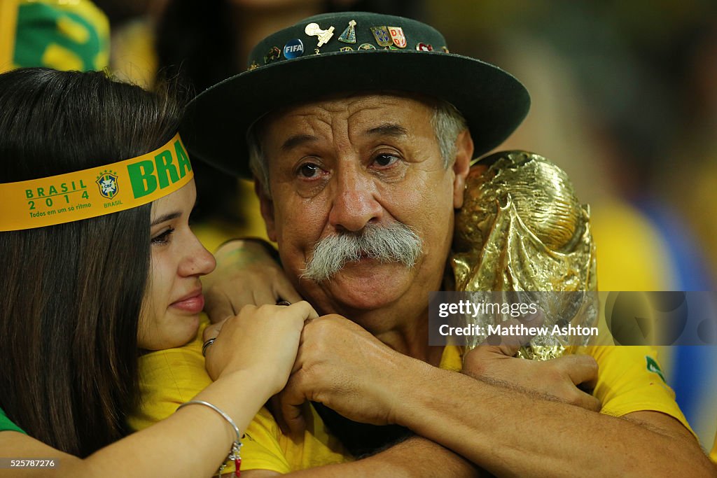 SOCCER : FIFA World Cup 2014 - Semi Final - Brazil v Germany