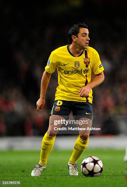 Xavi of FC Barcelona