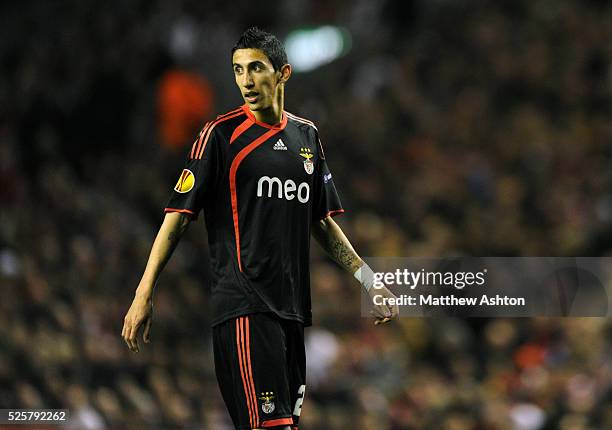 Angel Di Mar��a of Benfica