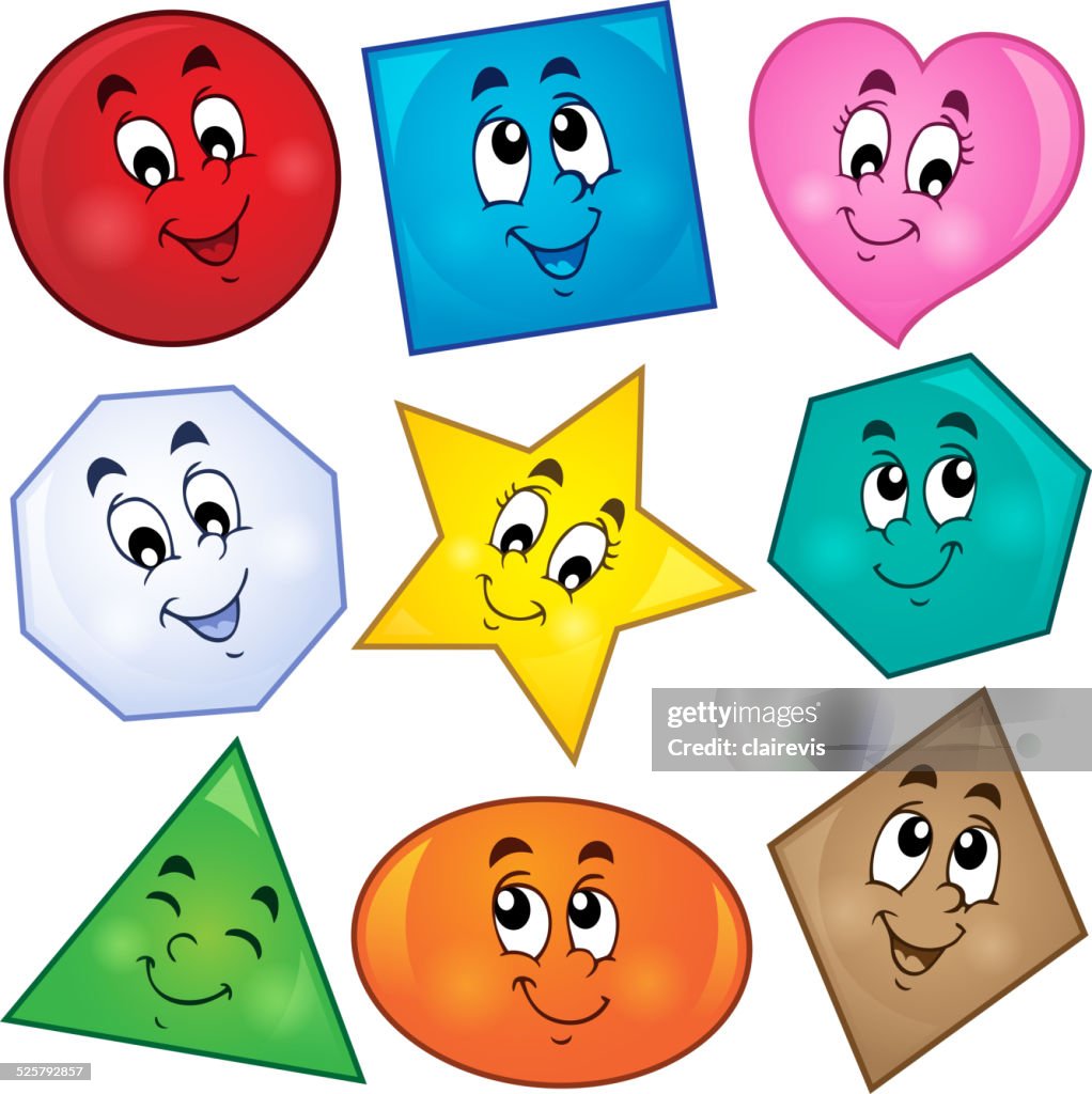 Variasi Shape Various Shapes Theme Image 1 High-Res Vector Graphic - Getty Images