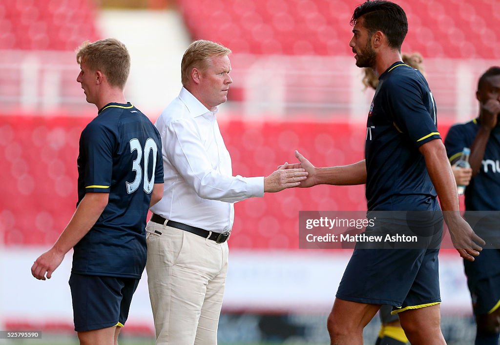 Soccer : Pre-Season friendly - Swindon Town v Southampton