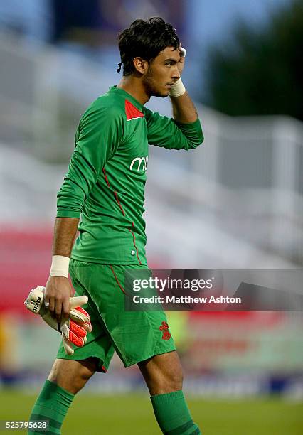 Goalkeeper Paulo Gazzaniga of Southampton