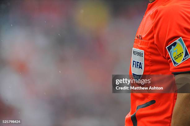 Badge on a referee