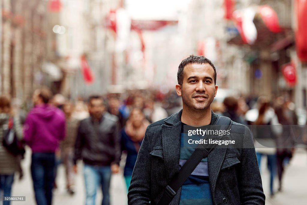 Turkish man in Taksim