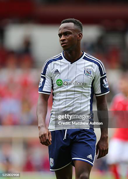 Saido Berahino of West Bromwich Albion