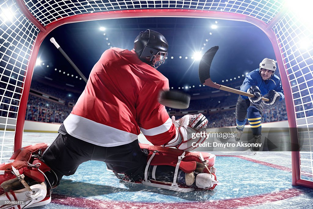 Ice Hockey Player-Punkten