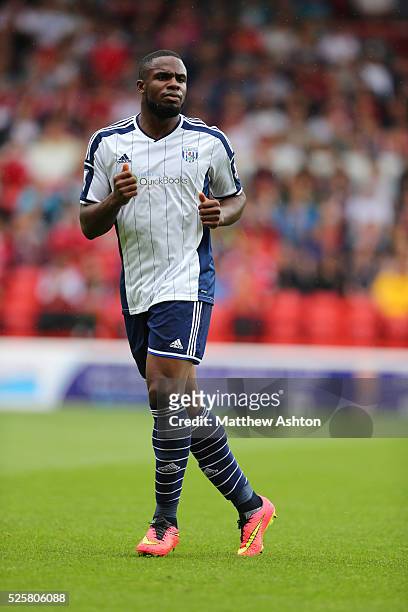Victor Anichebe of West Bromwich Albion