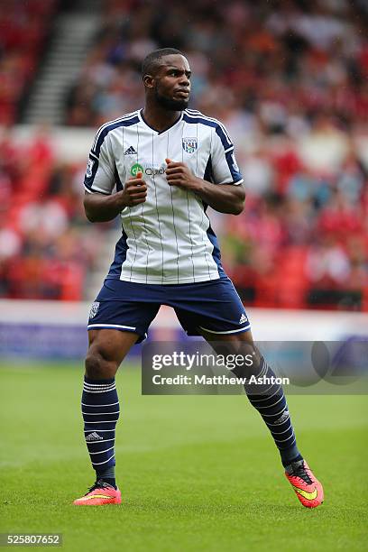 Victor Anichebe of West Bromwich Albion