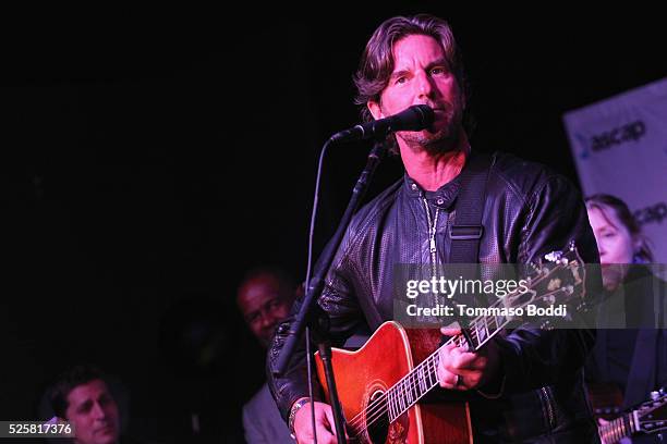 Songwriter Brett James performs onstage during 2016 ASCAP "I Create Music" EXPO Center Stage on April 28, 2016 in Los Angeles, California.
