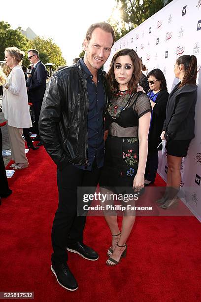 Actors Patrick Wilson and Cristin Milioti attend the For Your Consideration event for FX's "Fargo" at Paramount Pictures on April 28, 2016 in Los...