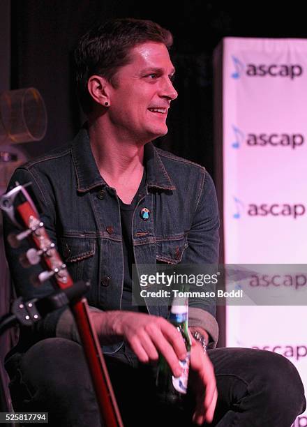Singer-songwriter Rob Thomas participates in the 2016 ASCAP "I Create Music" EXPO Center Stage on April 28, 2016 in Los Angeles, California.