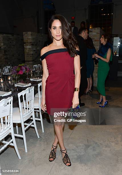 Actress Meghan Markle attends the Roland Mouret private dinner at Corkin Gallery on April 28, 2016 in Toronto, Canada.