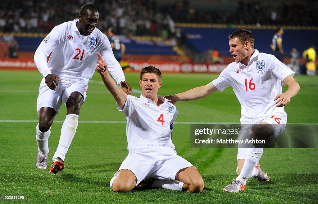 Soccer - 2010 FIFA World Cup South Africa - Group C - England v USA