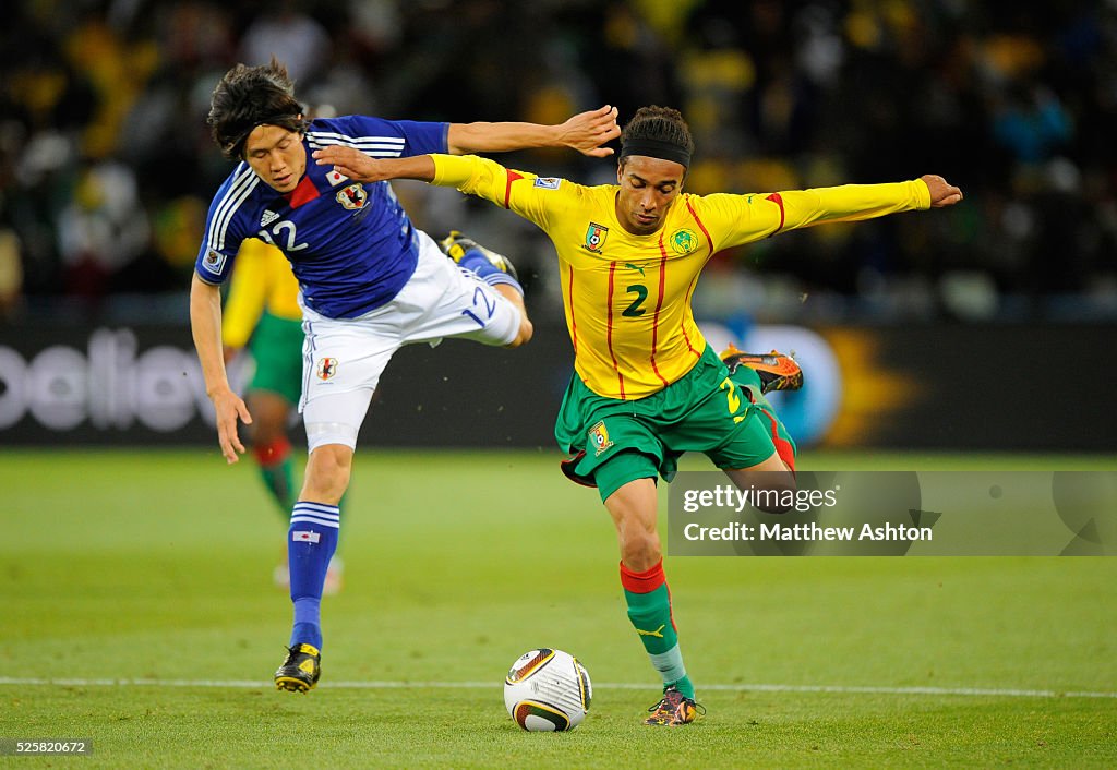 Soccer - 2010 FIFA World Cup South Africa - Group E - Japan v Cameroon