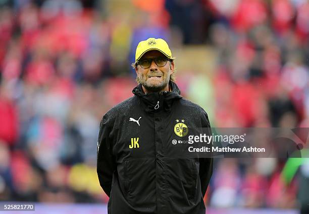 Jurgen Klopp the head coach manager of Borussia Dortmund
