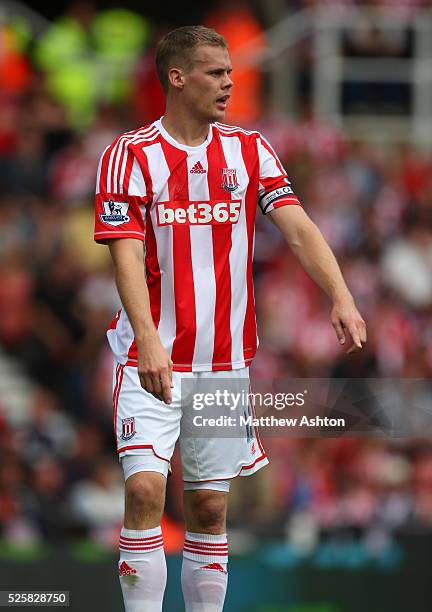 Ryan Shawcross of Stoke City