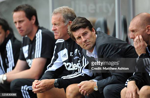 Michael Laudrup the head coach / manager of Swansea City