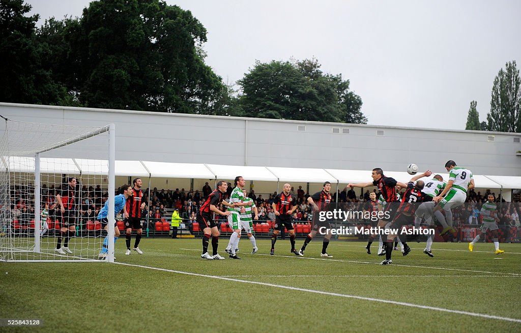 Soccer - UEFA Champions League 2nd Round Qualifying Round 2nd Leg - The New Saints v Bohemian FC