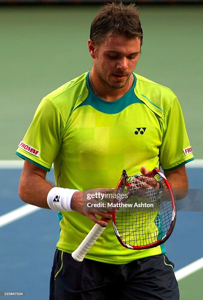 Tennis - Rakuten Open - Andy Murray v Stanislas Wawrinka