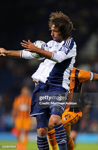 Giorgos Samaras of West Bromwich Albion