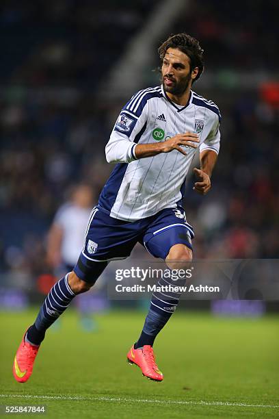 Giorgos Samaras of West Bromwich Albion