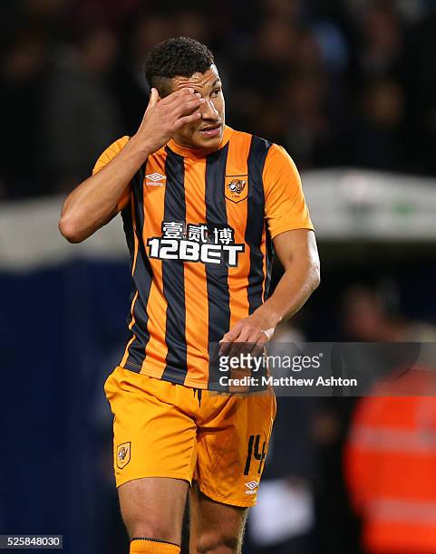 Dejected Jake Livermore of Hull City