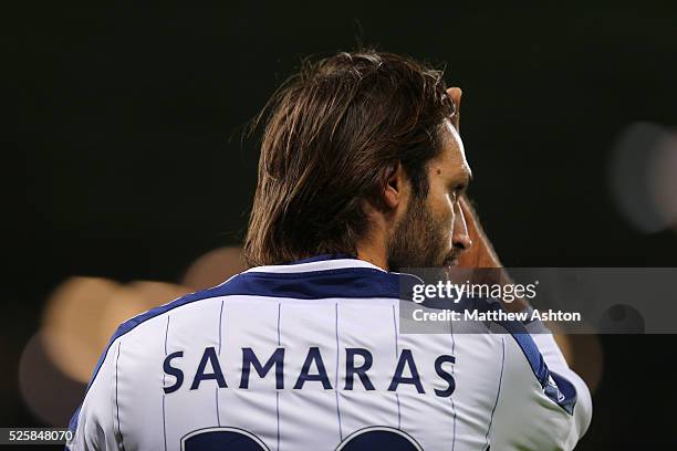 Giorgos Samaras of West Bromwich Albion