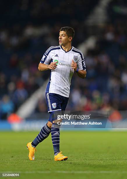 Cristian Gamboa of West Bromwich Albion