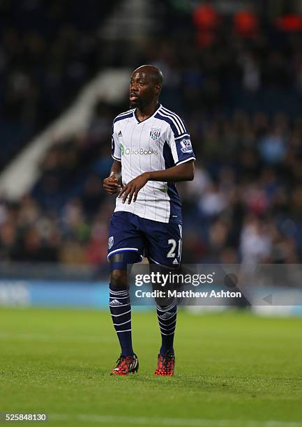 Andre Wisdom of West Bromwich Albion