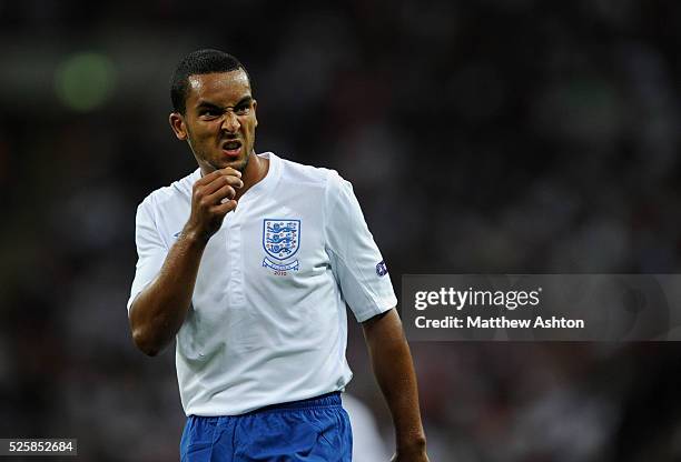 Theo Walcott of England