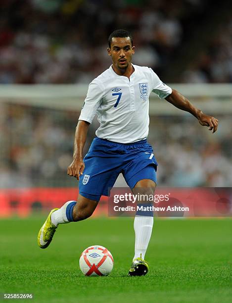 Theo Walcott of England