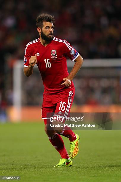 Joe Ledley of Wales