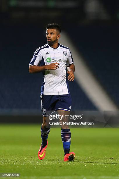 Adil Nabi of West Bromwich Albion U21