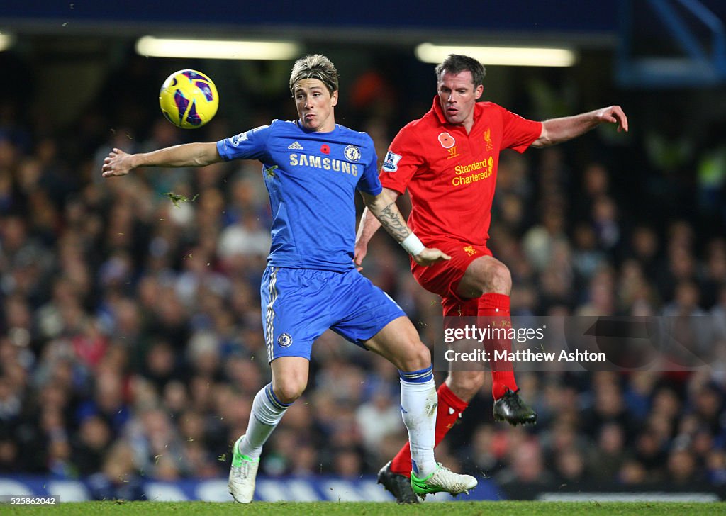 Soccer - Barclays Premier League - Chelsea v Liverpool