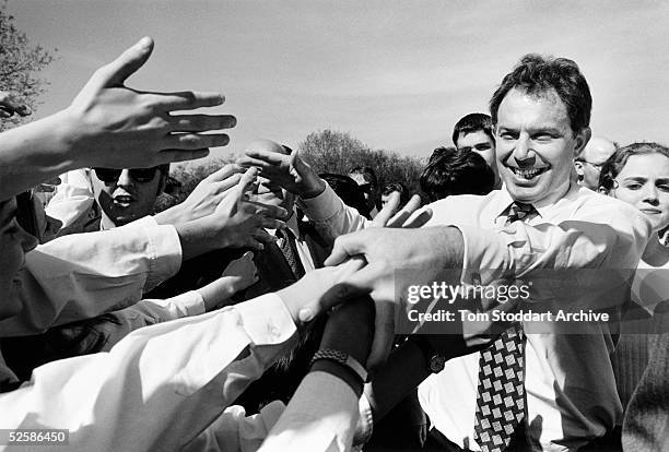 Tony Blair Shaking Hands Photos and Premium High Res Pictures - Getty