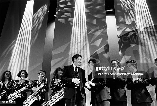 Tony Blair 1997 General Election Campaign Photos and Premium High Res