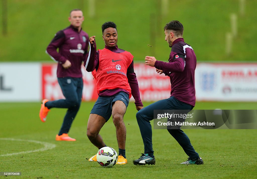 SOCCER : International Football - England Training at St Georges Park