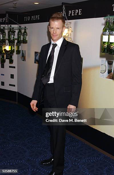 Tom Aikens attends the reception for The Tio Pepe/Carlton London Restaurant Awards 2005 at the Grosvenor House Hotel on April 4, 2005 in London....