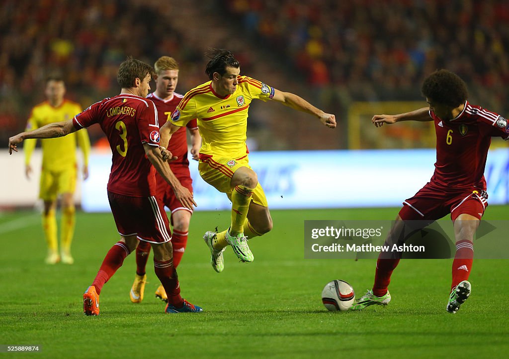 International Soccer : Euro 2016 Qualifier - Group B - Belgium v Wales