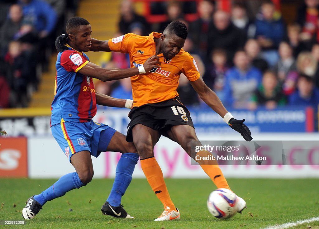 Soccer - nPower Football League Championship - Crystal Palace v Wolverhampton Wanderers