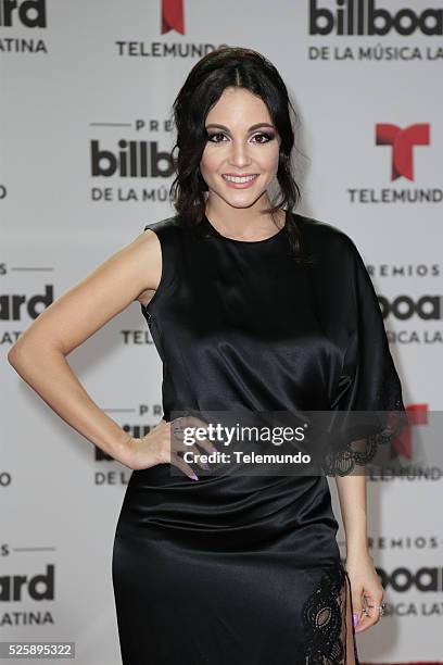 Pictured: Sharlene Taule arrives at the 2016 Billboard Latin Music Awards at the BankUnited Center in Miami, Florida on April 28, 2016 --