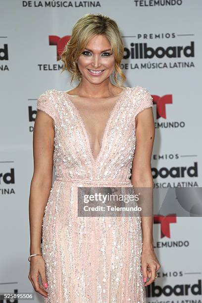 Pictured: Blanca Soto arrives at the 2016 Billboard Latin Music Awards at the BankUnited Center in Miami, Florida on April 28, 2016 --