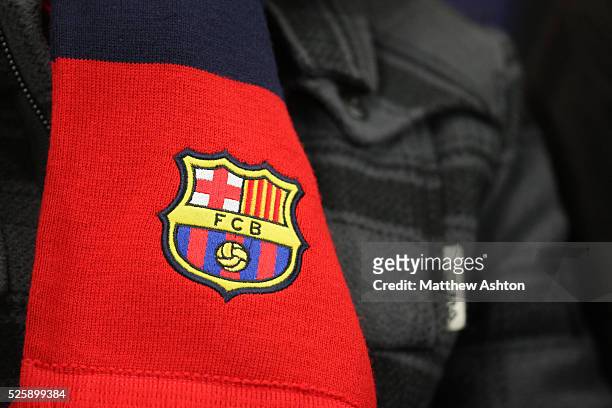 The FC Barcelona badge
